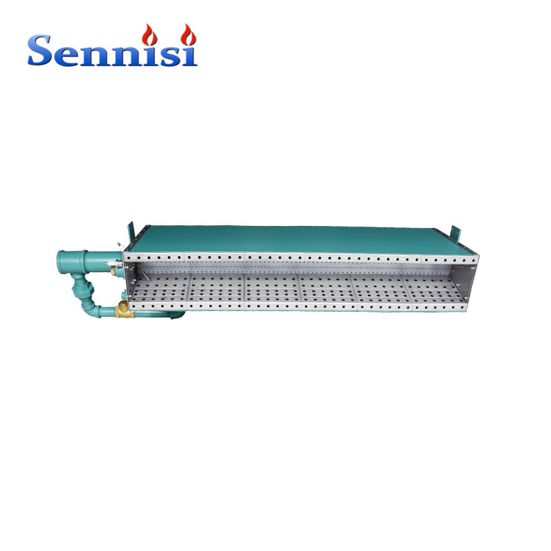 350kw Two Stage LPG / NG Gas Linear Burner Industrial Hot Air Heater Automatic gas heater head