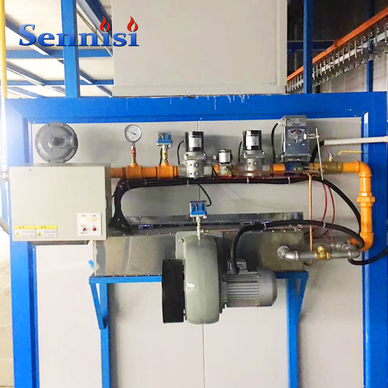 Electrotatic Powder Coating Pretreatment Drying Gas Burner